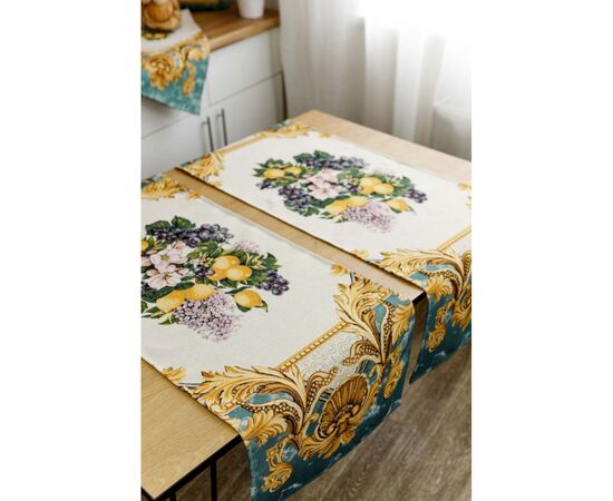 Дорожка на стол Прованс гобеленовая Verna 140х40 см (4823093447264), изображение 2 Дорожка на стол Прованс гобеленовая Verna 140х40 см (4823093447264), изображение 2
