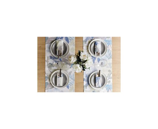 Дорожка на стол Прованс Голубые Цветы 140х40 см (4823093449626), изображение 4