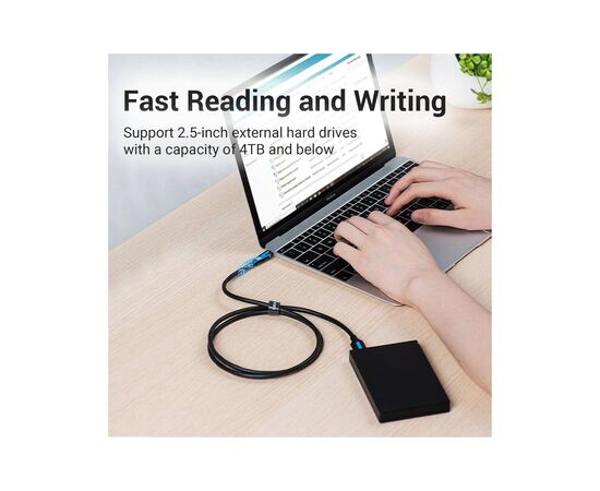 Дата кабель USB-C to Micro BM 0.5m 2A Vention (CQABD), изображение 5 Дата кабель USB-C to Micro BM 0.5m 2A Vention (CQABD), изображение 5