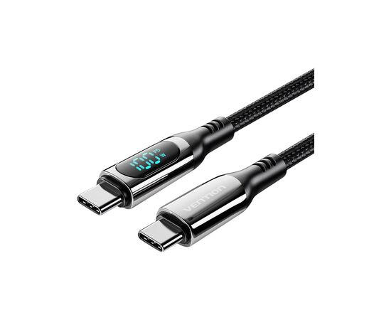 Дата кабель USB-C to USB-C1.2m 3.1 100W Display Zinc Alloy Vention (TAYBAV)