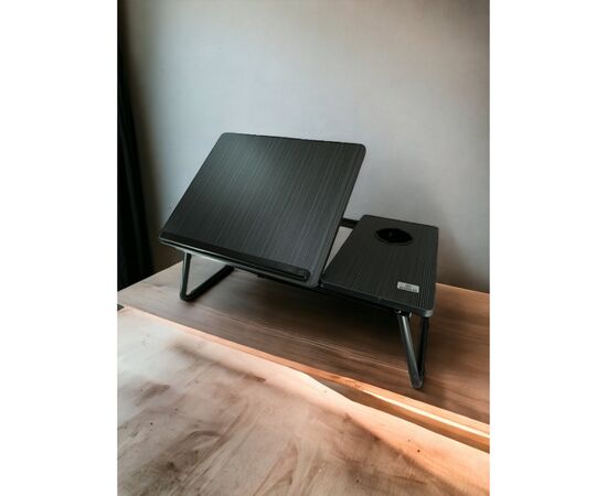Столик для ноутбука XoKo до 22" Black Wood (XK-NTB-005-BK), изображение 5 Столик для ноутбука XoKo до 22" Black Wood (XK-NTB-005-BK), изображение 5