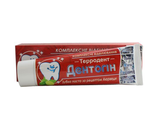 Зубная паста Triuga Дентогин Терродент 100 г (4820164640449)