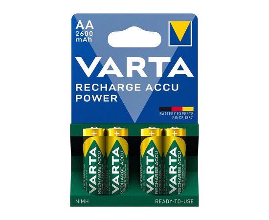 Акумулятор Varta AA 2600mAh * 4 (05716101404)