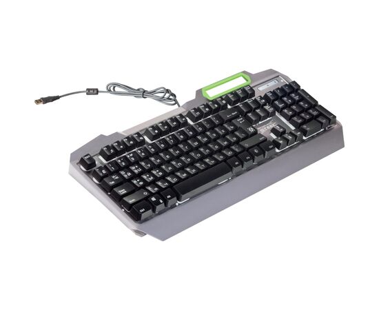 Клавиатура Defender Stainless steel GK-150DL RU RGB (45150), изображение 3 Клавиатура Defender Stainless steel GK-150DL RU RGB (45150), изображение 3