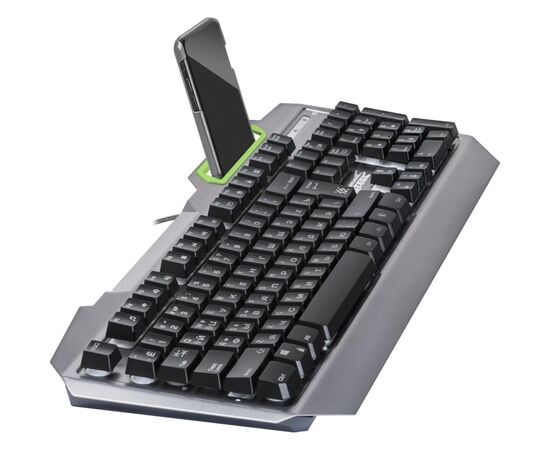 Клавиатура Defender Stainless steel GK-150DL RU RGB (45150), изображение 4 Клавиатура Defender Stainless steel GK-150DL RU RGB (45150), изображение 4