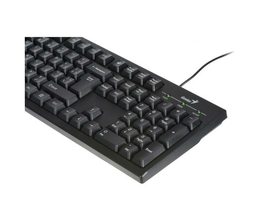 Клавиатура Genius Smart KB-101 USB Black Ukr (31300006410), изображение 4 Клавиатура Genius Smart KB-101 USB Black Ukr (31300006410), изображение 4