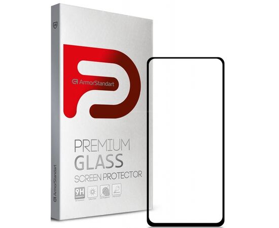 Стекло защитное Armorstandart Full Glue Xiaomi Redmi Note 10 Pro Black (ARM59755)