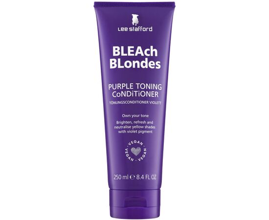 Кондиционер для волос Lee Stafford Bleach Blondes Purple Toning для осветленных волос 250 мл (5060282705791)