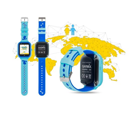 Смарт-часы GARMIX PointPRO-200 4G/GPS/WIFI/VIDEO CALL BLUE (GMXPP200-BL), изображение 2 Смарт-часы GARMIX PointPRO-200 4G/GPS/WIFI/VIDEO CALL BLUE (GMXPP200-BL), изображение 2
