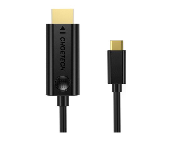 Кабель мультимедийный USB-C to HDMI 3.0m USB 3.1 Thunderbolt 3 Choetech (XCH-0030), изображение 2 Кабель мультимедийный USB-C to HDMI 3.0m USB 3.1 Thunderbolt 3 Choetech (XCH-0030), изображение 2