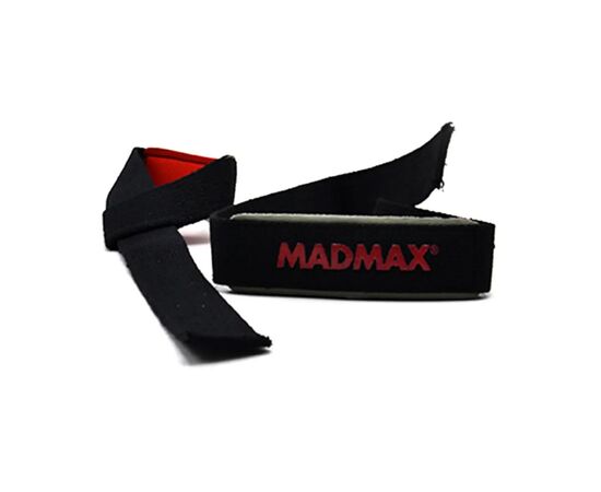 Кистевые лямки MadMax MFA-267 PWR Straps Black/Grey/Red (MFA-267-U), изображение 3 Кистевые лямки MadMax MFA-267 PWR Straps Black/Grey/Red (MFA-267-U), изображение 3