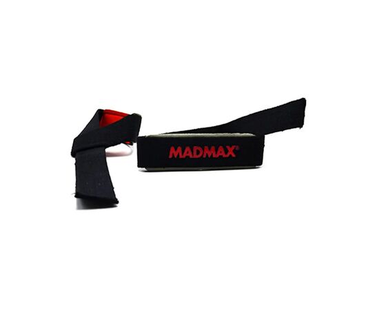 Кистевые лямки MadMax MFA-267 PWR Straps Black/Grey/Red (MFA-267-U), изображение 5 Кистевые лямки MadMax MFA-267 PWR Straps Black/Grey/Red (MFA-267-U), изображение 5