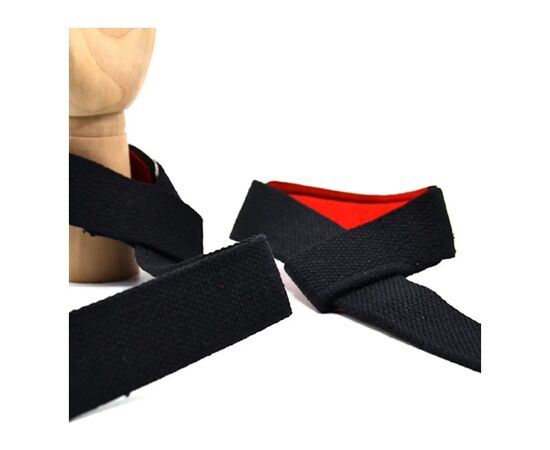 Кистевые лямки MadMax MFA-267 PWR Straps Black/Grey/Red (MFA-267-U), изображение 7 Кистевые лямки MadMax MFA-267 PWR Straps Black/Grey/Red (MFA-267-U), изображение 7