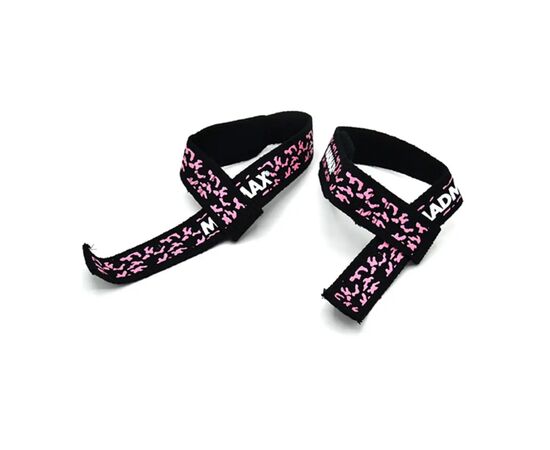Кистевые лямки MadMax MFA-275 Camo Power Wrist Straps Camo/Pink (MFA-275-PNK-U), изображение 4 Кистевые лямки MadMax MFA-275 Camo Power Wrist Straps Camo/Pink (MFA-275-PNK-U), изображение 4