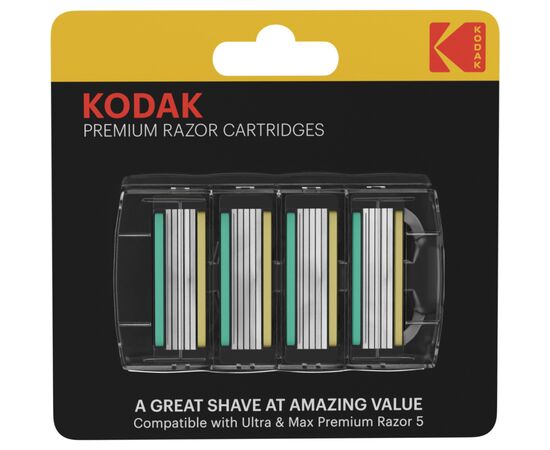 Сменные кассеты Kodak Premium 5 лезвий 4 шт. (30421981)