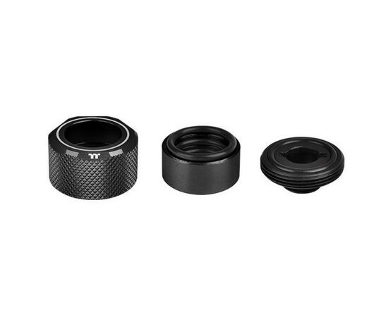 Фітинг для СВО ThermalTake Pacific C-PRO G1/4 PETG Tube 16mm OD Compression - Black (CL-W214-CU00BL-A), зображення 3 Фітинг для СВО ThermalTake Pacific C-PRO G1/4 PETG Tube 16mm OD Compression - Black (CL-W214-CU00BL-A), зображення 3
