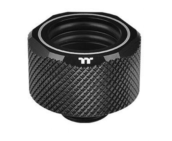 Фитинг для СВО ThermalTake Pacific C-PRO G1/4 PETG Tube 16mm OD Compression - Black (CL-W214-CU00BL-A)