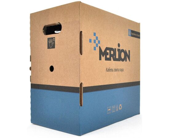 Кабель сетевой Merlion FTP 305м КНПЭ 4*2*0,54, cat.6, внешний [СCA] (09179)