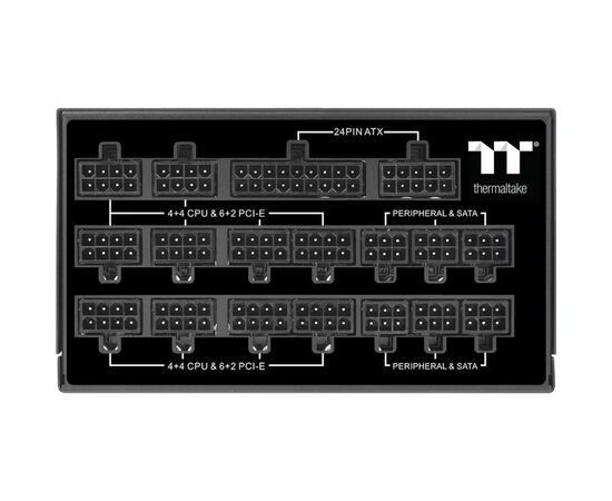 Блок питания ThermalTake 1550W Toughpower PF1 (PS-TPD-1550FNFATE-1), изображение 6 Блок питания ThermalTake 1550W Toughpower PF1 (PS-TPD-1550FNFATE-1), изображение 6