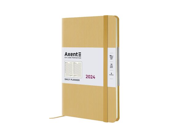 Тижневик Axent 2024 Partner Lines 145 х 210, пісочний (8815-24-53-A), зображення 2 Тижневик Axent 2024 Partner Lines 145 х 210, пісочний (8815-24-53-A), зображення 2