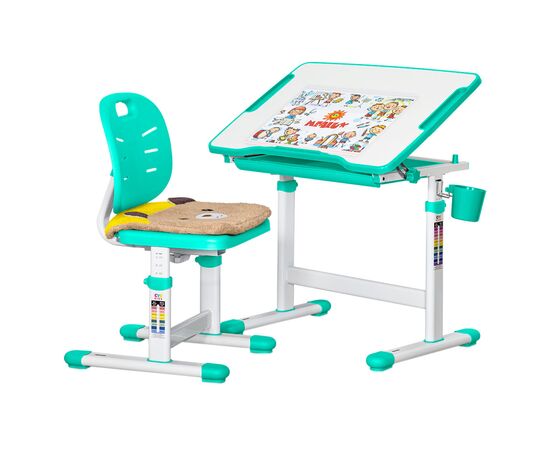 Парта со стулом Evo-kids Green (Evo-06 Ergo Z)