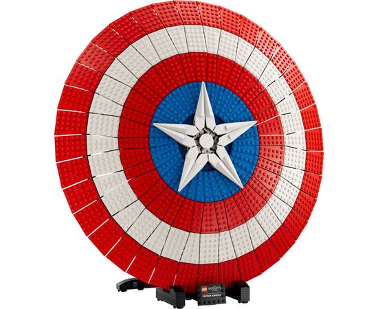 Конструктор LEGO Marvel Щит Капитана Америка 3128 деталей (76262), изображение 2 Конструктор LEGO Marvel Щит Капитана Америка 3128 деталей (76262), изображение 2