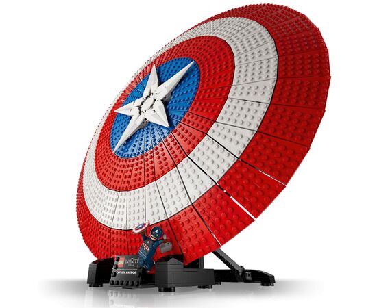 Конструктор LEGO Marvel Щит Капитана Америка 3128 деталей (76262), изображение 3 Конструктор LEGO Marvel Щит Капитана Америка 3128 деталей (76262), изображение 3