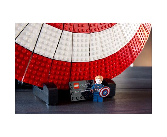 Конструктор LEGO Marvel Щит Капитана Америка 3128 деталей (76262), изображение 9 Конструктор LEGO Marvel Щит Капитана Америка 3128 деталей (76262), изображение 9