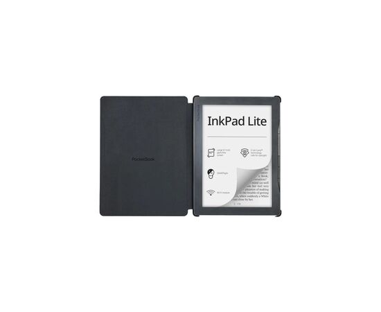 Чехол для электронной книги Pocketbook 970 InkPad Lite Shell Cover black (HN-SL-PU-970-BK-WW), изображение 4 Чехол для электронной книги Pocketbook 970 InkPad Lite Shell Cover black (HN-SL-PU-970-BK-WW), изображение 4