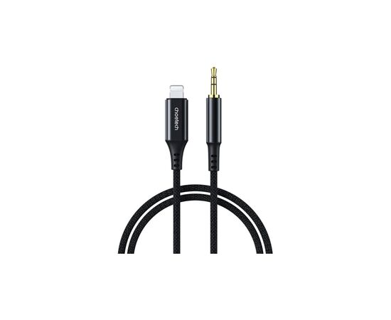 Кабель мультимедійний AUX Lightning to TRS Audio 3.5mm M/M 1.0m Choetech (AUX007)