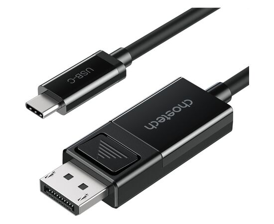 Кабель мультимедійний USB 3.1 Type-C to DisplayPort 1.8m V1.4 Thunderbolt 3 4K60Hz PVC Choetech (XCP-1803)