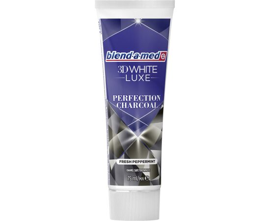 Зубная паста Blend-a-med 3D White Luxe Совершенство угля 75 мл (8006540881804), изображение 3 Зубная паста Blend-a-med 3D White Luxe Совершенство угля 75 мл (8006540881804), изображение 3