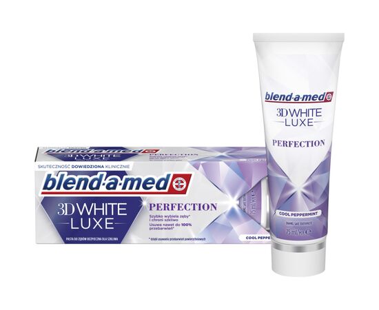 Зубна паста Blend-a-med 3D White Luxe Досконалість 75 мл (4084500743847)