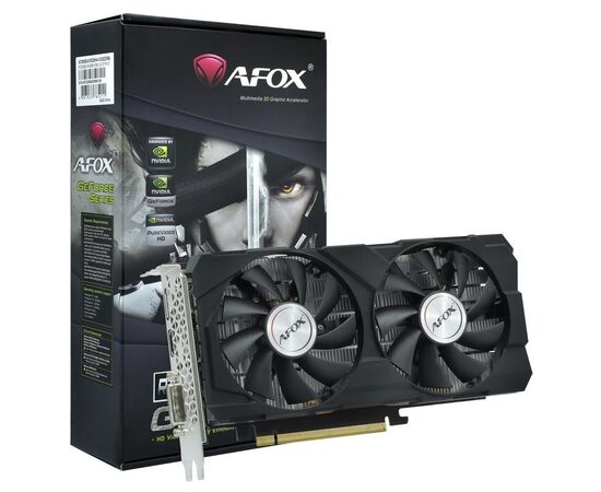 Видеокарта GeForce RTX2060 SUPER 8Gb Afox (AF2060S-8192D6H4-V2), изображение 5 Видеокарта GeForce RTX2060 SUPER 8Gb Afox (AF2060S-8192D6H4-V2), изображение 5