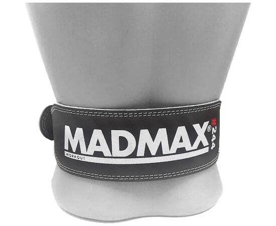 Атлетический пояс MadMax MFB-244 Sandwich шкіряний Black L (MFB-244_L), изображение 9 Атлетический пояс MadMax MFB-244 Sandwich шкіряний Black L (MFB-244_L), изображение 9
