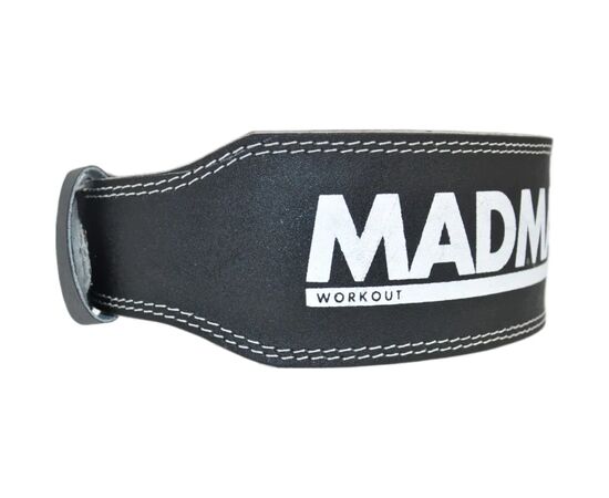 Атлетический пояс MadMax MFB-244 Sandwich шкіряний Black XL (MFB-244_XL), изображение 4 Атлетический пояс MadMax MFB-244 Sandwich шкіряний Black XL (MFB-244_XL), изображение 4