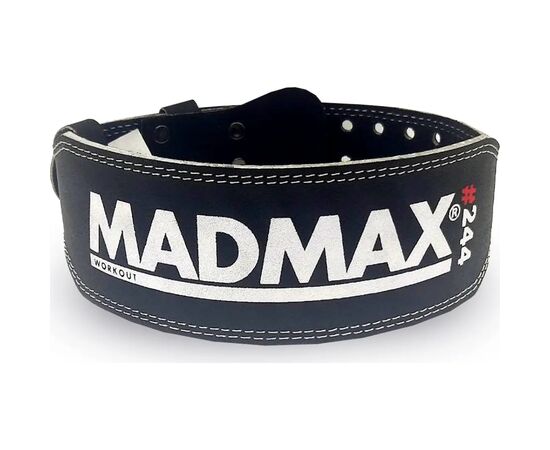 Атлетический пояс MadMax MFB-244 Sandwich шкіряний Black XL (MFB-244_XL), изображение 7 Атлетический пояс MadMax MFB-244 Sandwich шкіряний Black XL (MFB-244_XL), изображение 7