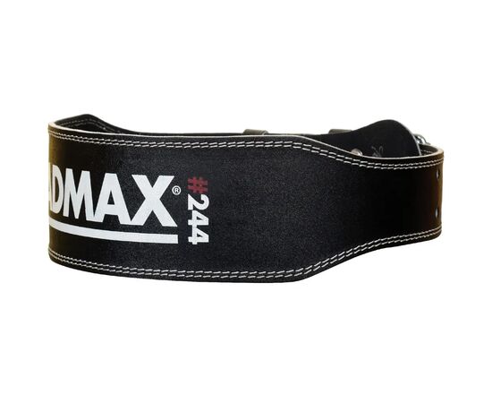 Атлетичний пояс MadMax MFB-244 Sandwich шкіряний Black XL (MFB-244_XL)