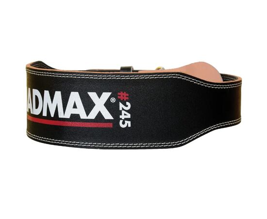 Атлетичний пояс MadMax MFB-245 Full leather шкіряний Black L (MFB-245_L)