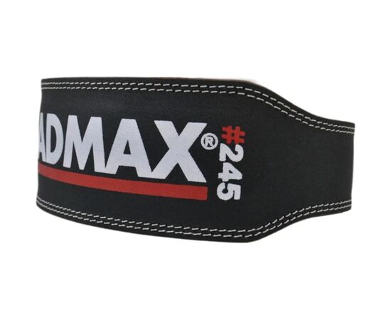 Атлетический пояс MadMax MFB-245 Full leather шкіряний Black XL (MFB-245_XL), изображение 4 Атлетический пояс MadMax MFB-245 Full leather шкіряний Black XL (MFB-245_XL), изображение 4