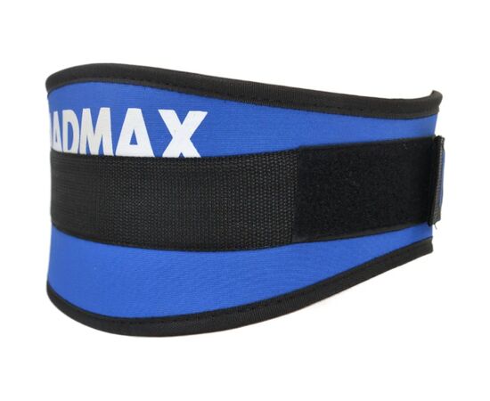 Атлетический пояс MadMax MFB-421 Simply the Best неопреновий Blue XL (MFB-421-BLU_XL), изображение 3 Атлетический пояс MadMax MFB-421 Simply the Best неопреновий Blue XL (MFB-421-BLU_XL), изображение 3