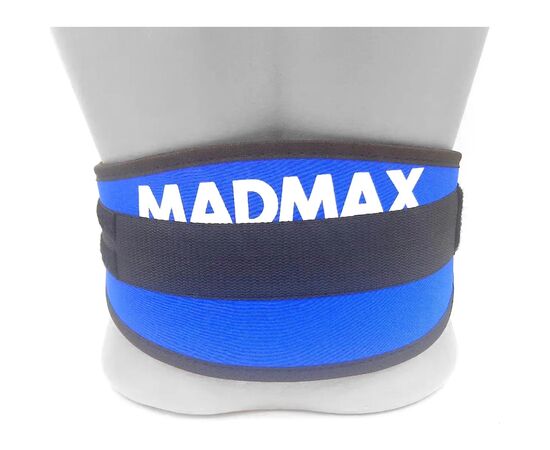 Атлетический пояс MadMax MFB-421 Simply the Best неопреновий Blue XL (MFB-421-BLU_XL), изображение 9 Атлетический пояс MadMax MFB-421 Simply the Best неопреновий Blue XL (MFB-421-BLU_XL), изображение 9