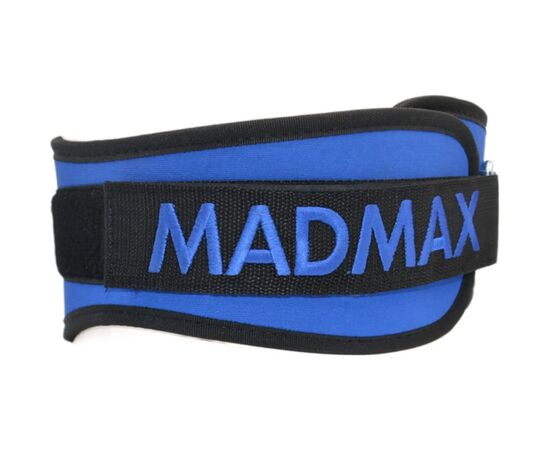 Атлетический пояс MadMax MFB-421 Simply the Best неопреновий Blue XXL (MFB-421-BLU_XXL), изображение 6 Атлетический пояс MadMax MFB-421 Simply the Best неопреновий Blue XXL (MFB-421-BLU_XXL), изображение 6