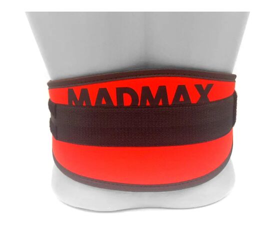 Атлетический пояс MadMax MFB-421 Simply the Best неопреновий Red M (MFB-421-RED_M), изображение 8 Атлетический пояс MadMax MFB-421 Simply the Best неопреновий Red M (MFB-421-RED_M), изображение 8