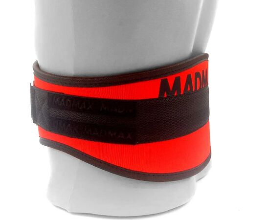 Атлетический пояс MadMax MFB-421 Simply the Best неопреновий Red XL (MFB-421-RED_XL), изображение 9 Атлетический пояс MadMax MFB-421 Simply the Best неопреновий Red XL (MFB-421-RED_XL), изображение 9