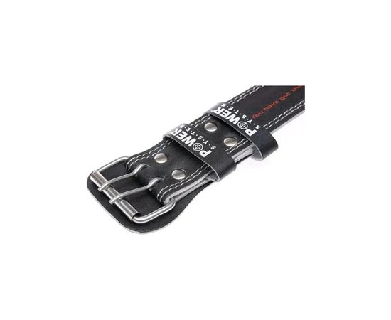Атлетический пояс Power System PS-3250 Power Basic шкіряний Black M (PS-3250_M_Black), изображение 5 Атлетический пояс Power System PS-3250 Power Basic шкіряний Black M (PS-3250_M_Black), изображение 5