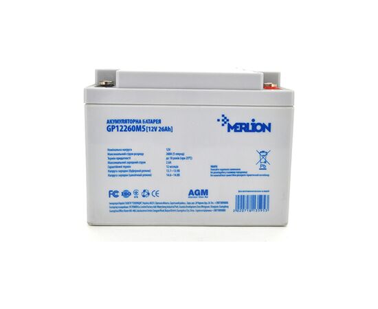 Батарея к ИБП Merlion 12V-26Ah (GP12260М5)
