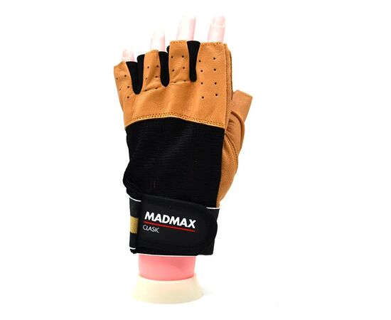 Перчатки для фитнеса MadMax MFG-248 Clasic Brown L (MFG-248-Brown_L), изображение 5 Перчатки для фитнеса MadMax MFG-248 Clasic Brown L (MFG-248-Brown_L), изображение 5