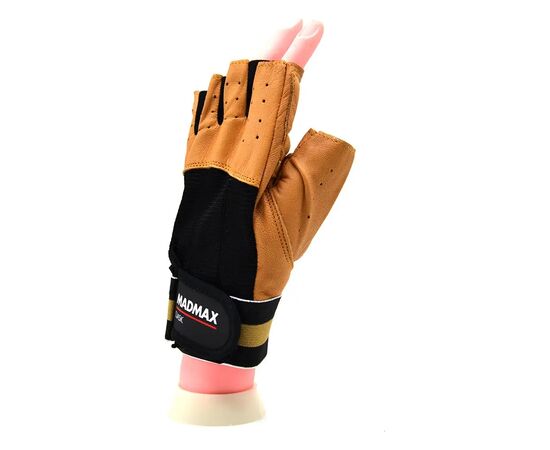 Перчатки для фитнеса MadMax MFG-248 Clasic Brown L (MFG-248-Brown_L), изображение 6 Перчатки для фитнеса MadMax MFG-248 Clasic Brown L (MFG-248-Brown_L), изображение 6