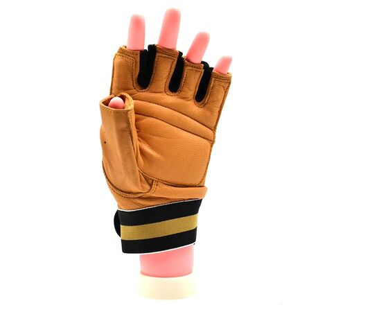 Перчатки для фитнеса MadMax MFG-248 Clasic Brown L (MFG-248-Brown_L), изображение 7 Перчатки для фитнеса MadMax MFG-248 Clasic Brown L (MFG-248-Brown_L), изображение 7